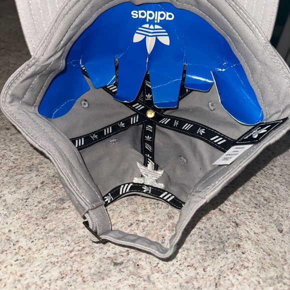 Adidas RELAXED STRAP-BACK HAT gray - Picture 8 of 10